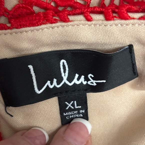 ‎Lulus Kindhearted Red Dress - Picture 6 of 8